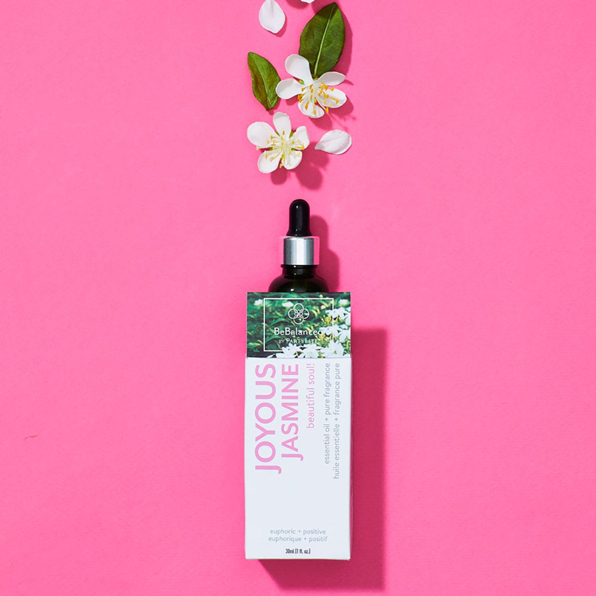 BeBalanced by PartyLite™ Joyous Jasmine Essential Oil + Pure Fragrance - PartyLite US