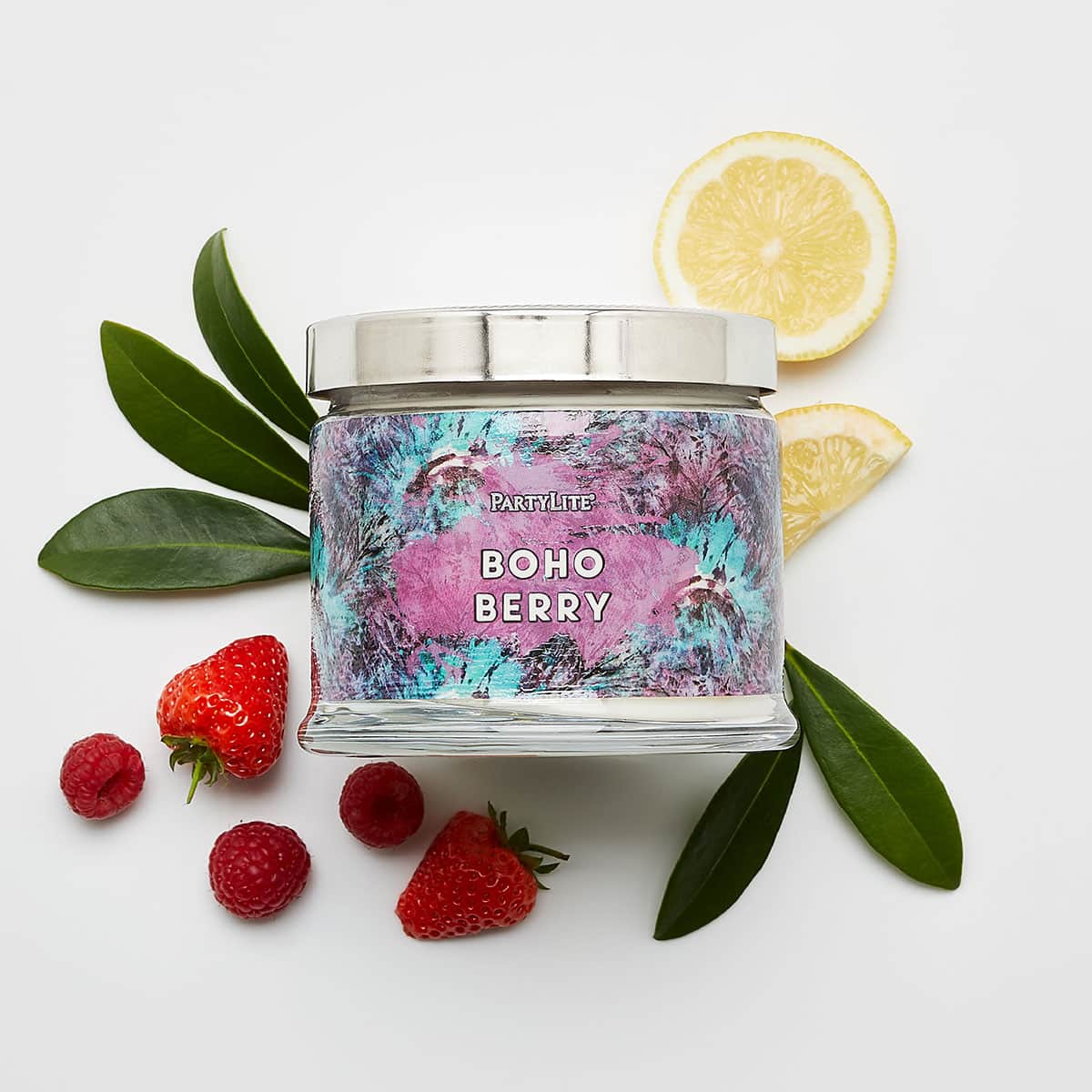 Boho Berry 3-wick Jar Candle - PartyLite US