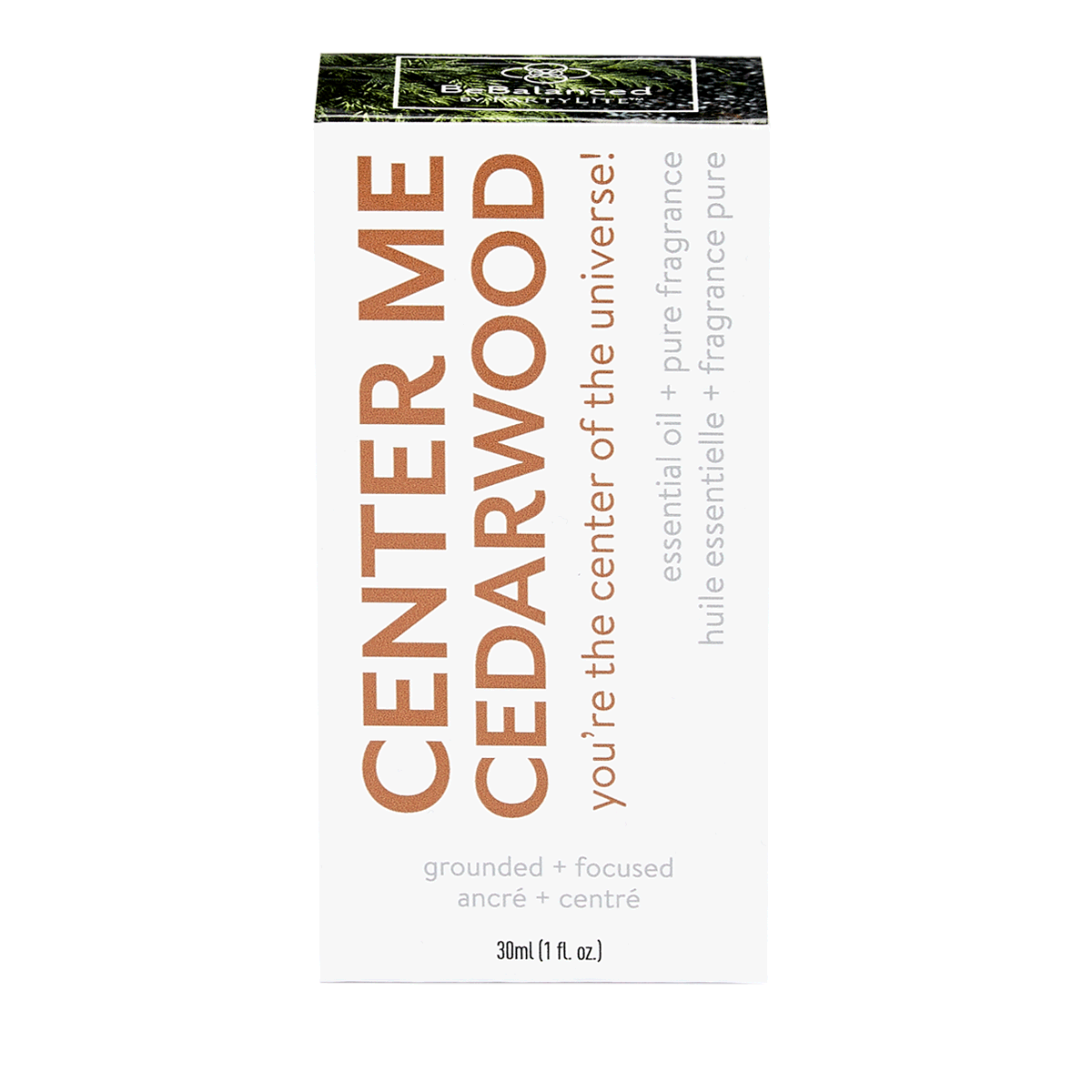 BeBalanced by PartyLite™ Center Me Cedarwood Essential Oil + Pure Fragrance - PartyLite US