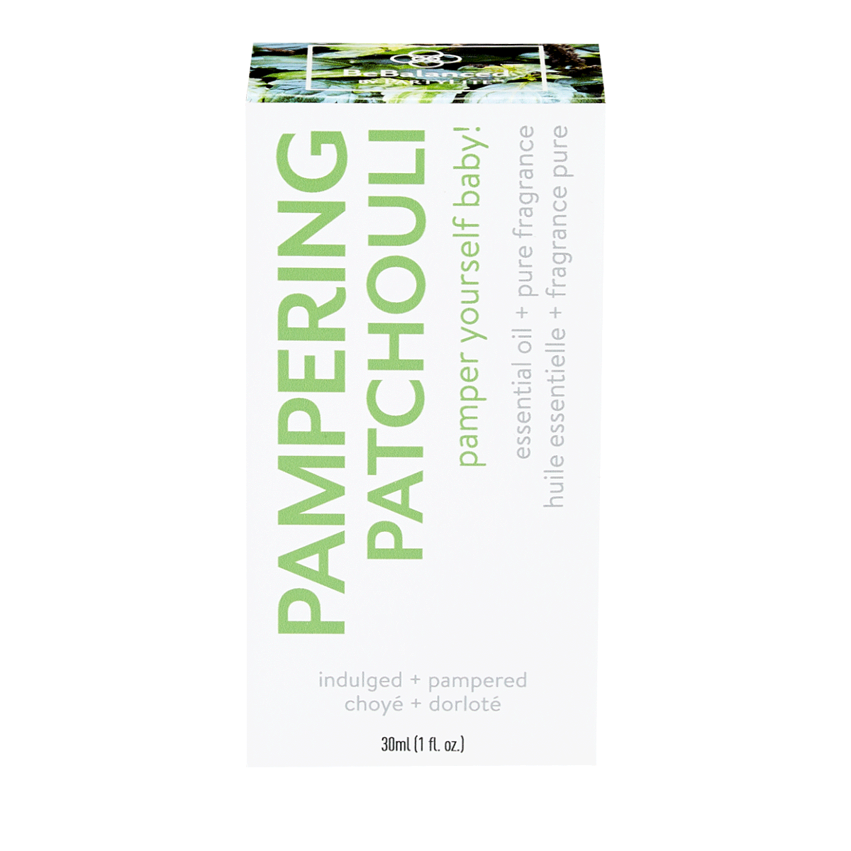 BeBalanced by PartyLite™ Pampering Patchouli Essential Oil + Pure Fragrance - PartyLite US